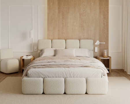 Łóżko tapicerowane DELICATO