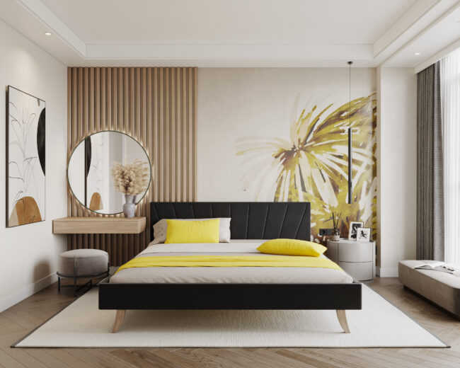 Łóżko tapicerowane HEAVEN