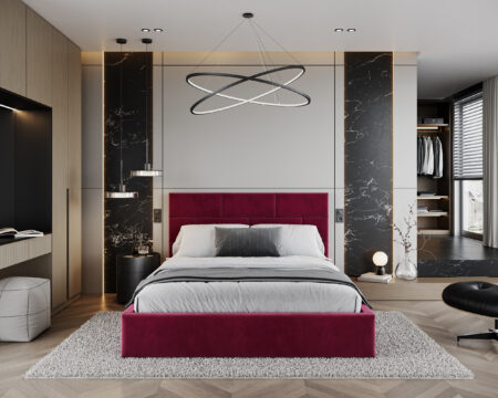 Łóżko tapicerowane PASADENA