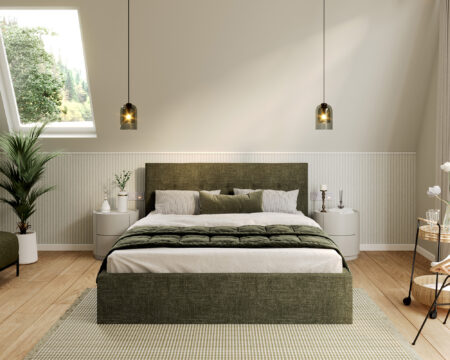 Łóżko tapicerowane TULSA