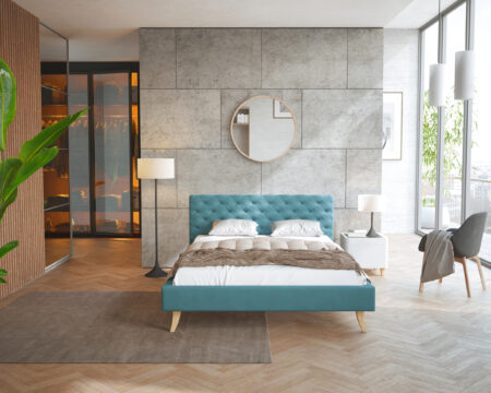 Łóżko tapicerowane KALIFORNIA