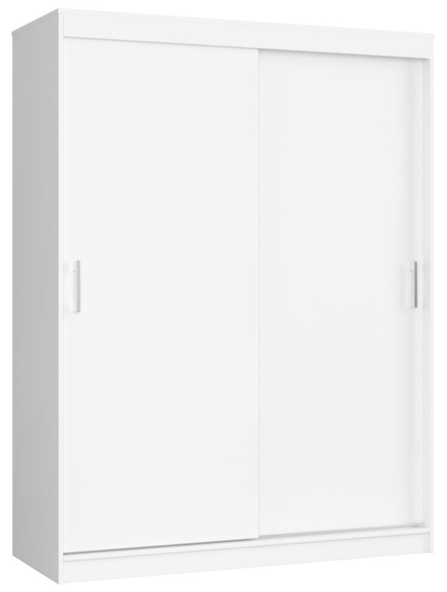 Szafa przesuwna CLP 150 cm – 2 drzwi, 6 półek