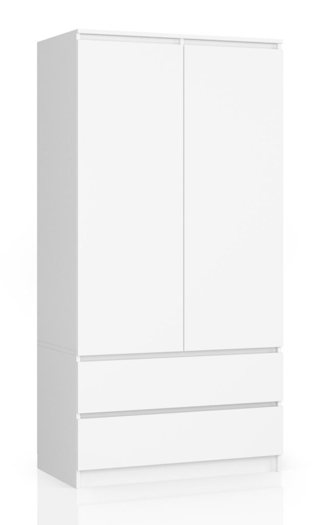 Szafa S90 – 90 cm, 2 drzwi, 2 szuflady