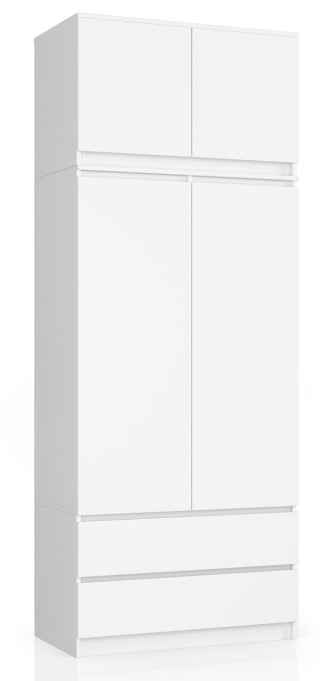 Szafa S90 z nadstawką – 90 cm, 234 cm wysokości